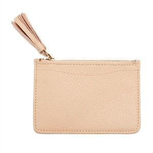 CUYANA Leather Zipper Cardholder